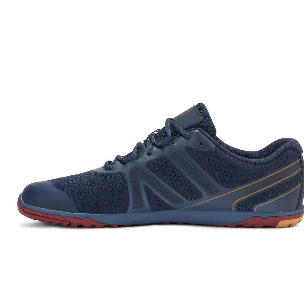 Xero Shoes - HFS II Vintage Indigo/Red Ochre Men - Zapatillas barefoot para running azules para hombre