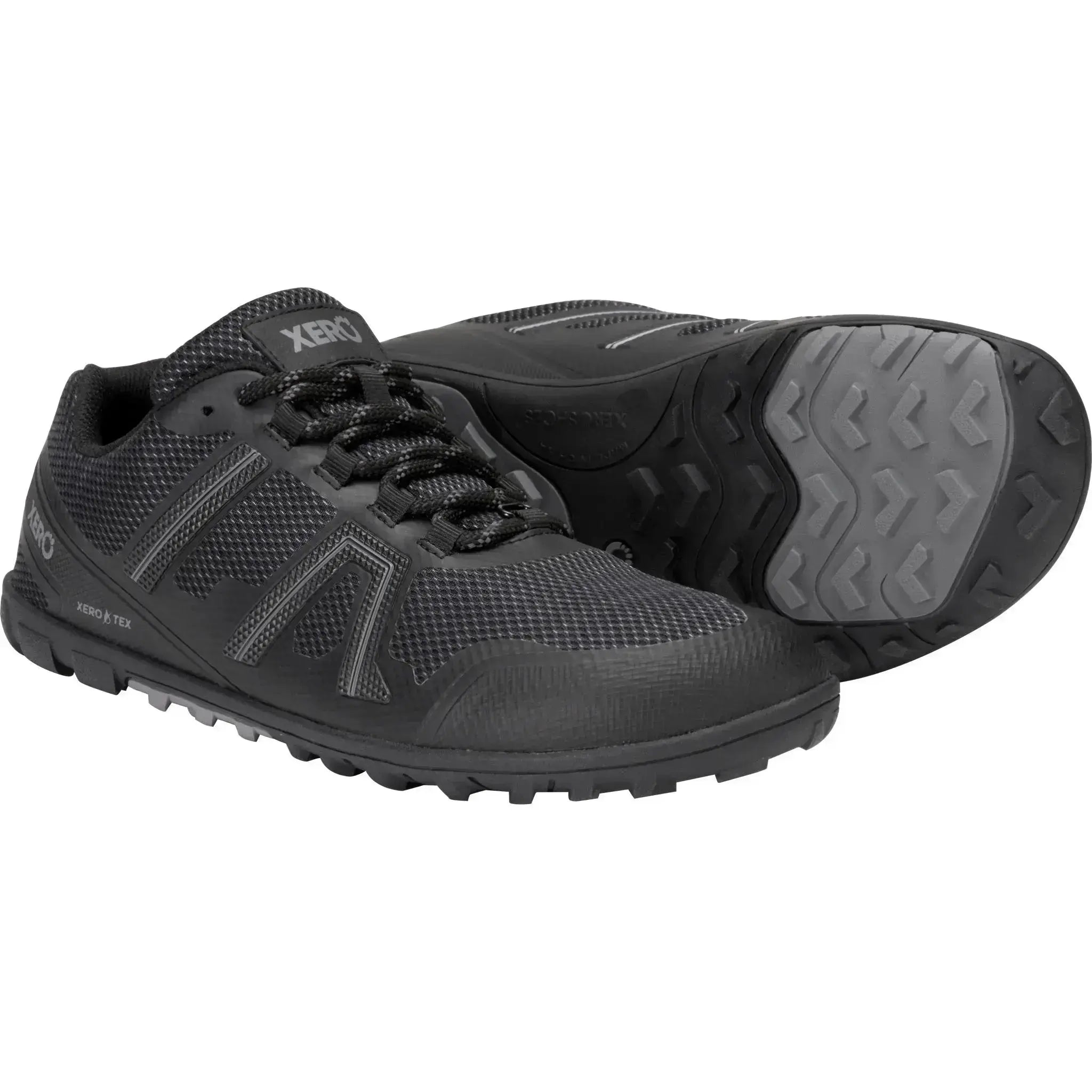 Xero Shoes - Mesa Trail WP - Men black - Zapatillas Barefoot Impermeables para Trail negras para hombre