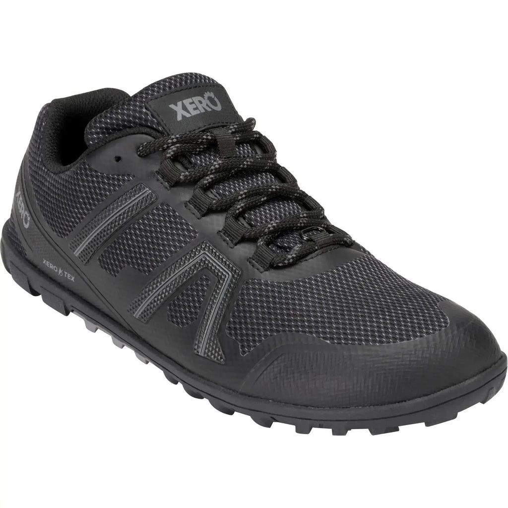 Xero Shoes - Mesa Trail WP - Men black - Zapatillas Barefoot Impermeables para Trail negras para hombre