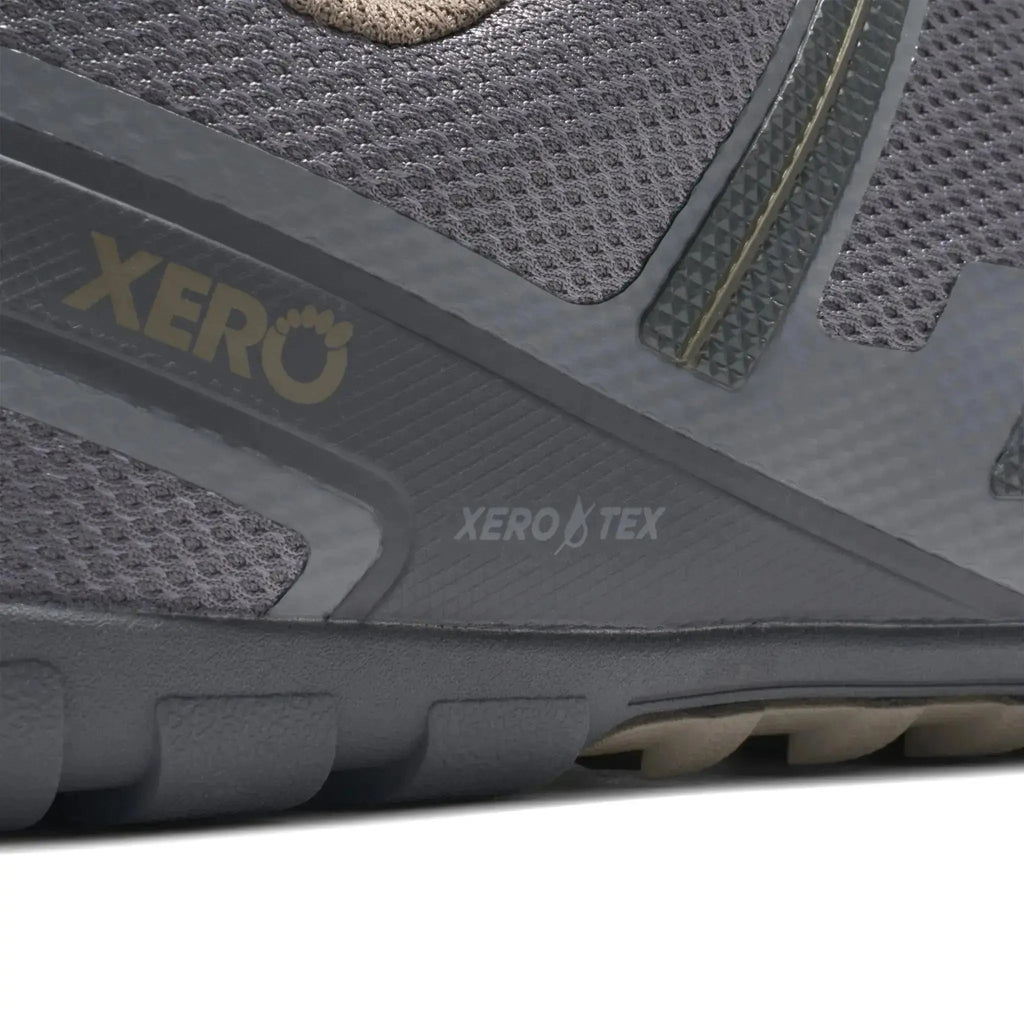 Xero Shoes - Mesa Trail WP - Homme gris acier-asphalte - Chaussures Barefoot pour Trail