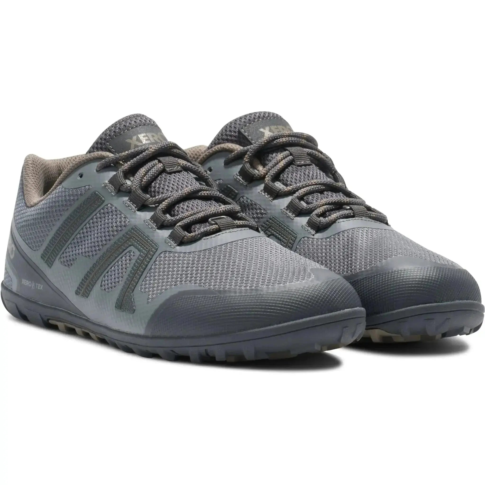 Xero Shoes - Mesa Trail WP - Homme gris acier-asphalte - Chaussures Barefoot pour Trail