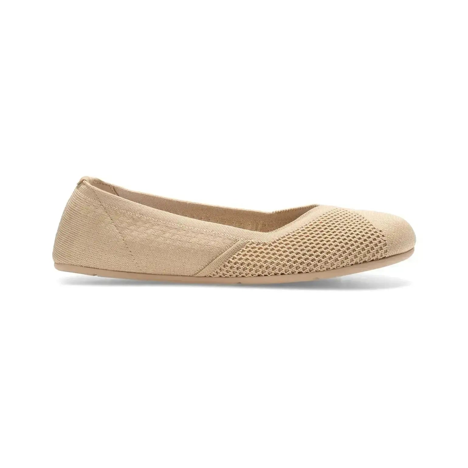 Xero Shoes - Phoenix - Knit Irish Cream - Bailarinas barefoot beige para mujer