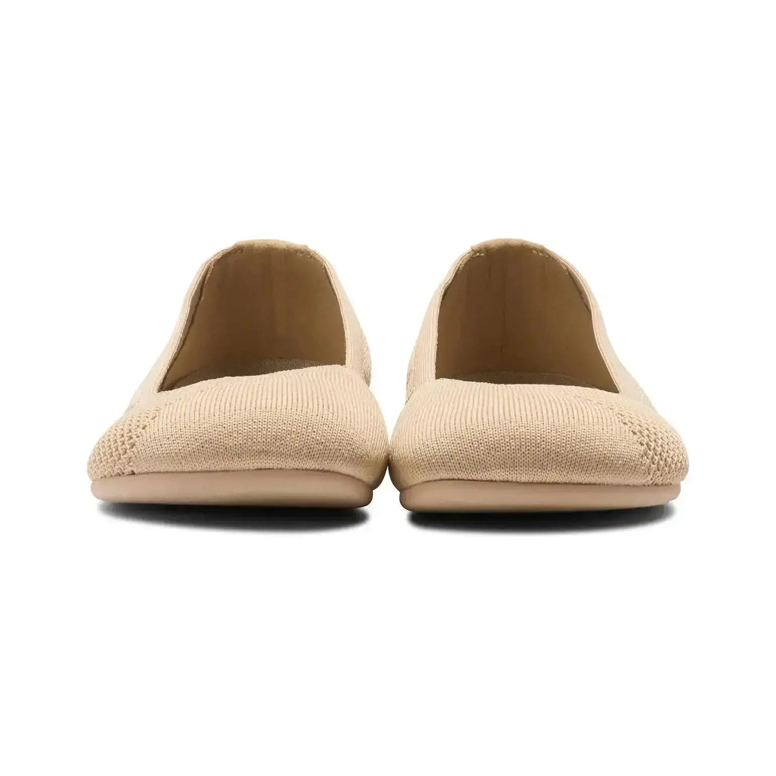 Xero Shoes - Phoenix - Knit Irish Cream - Bailarinas barefoot beige para mujer
