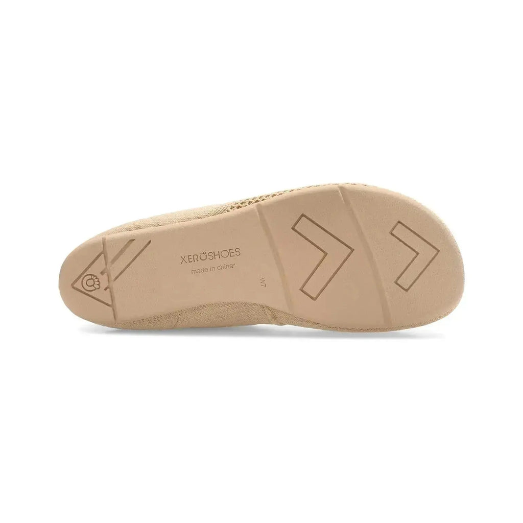 Xero Shoes - Phoenix - Knit Irish Cream - Bailarinas barefoot beige para mujer
