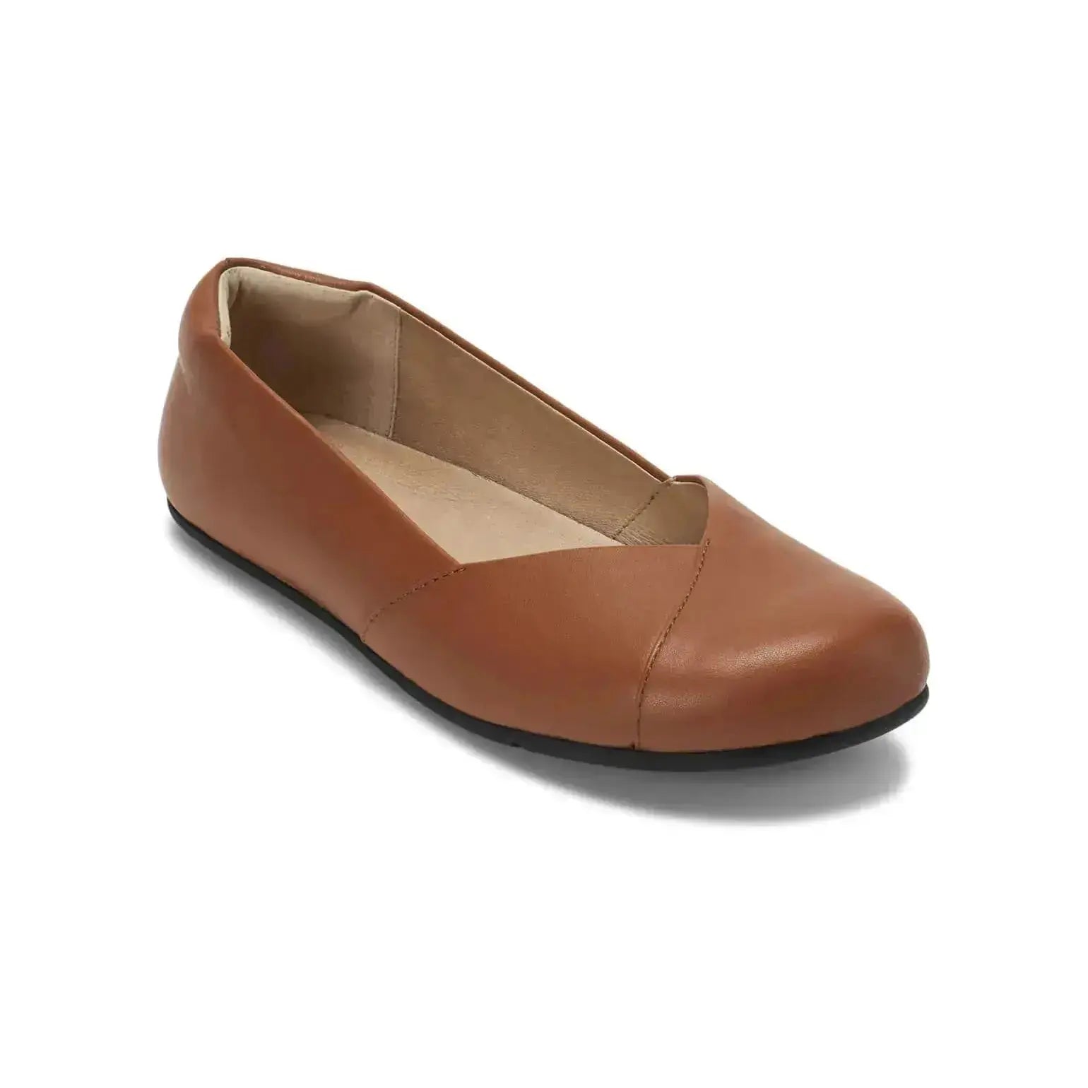 Xero Shoes - Phoenix - Cuir marron lisse - Ballerines barefoot