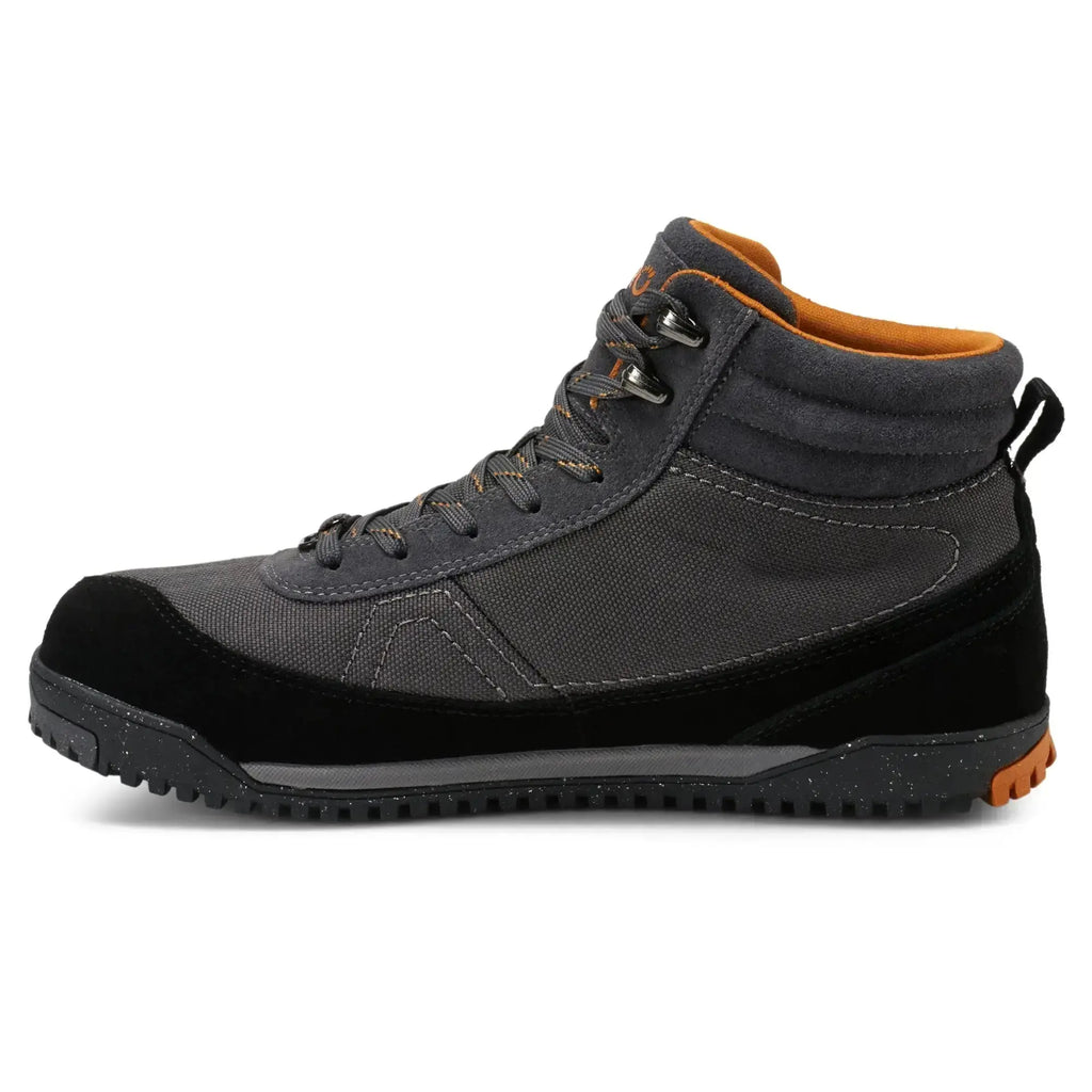 Xero Shoes - Ridgeway - Men black-asphalt - Botas Barefoot Estilo Retro de Hiking impermeables negras para hombre