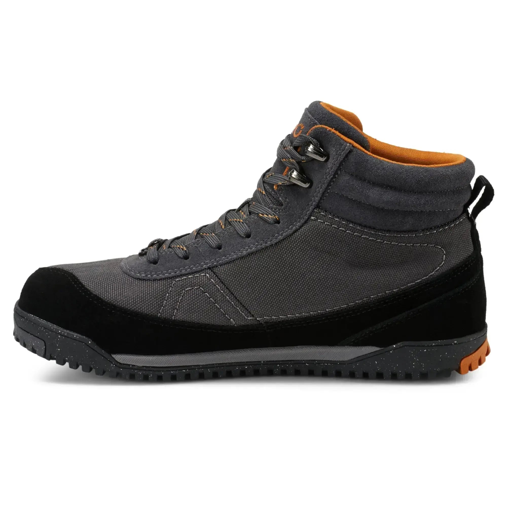 Xero Shoes - Ridgeway - Men black-asphalt - Botas Barefoot Estilo Retro de Hiking impermeables negras para hombre