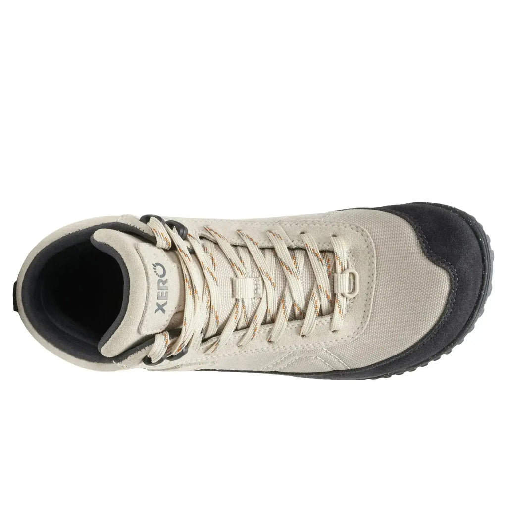 Xero Shoes - Ridgeway - Femme brouillard - Bottes de randonnée barefoot imperméables style rétro