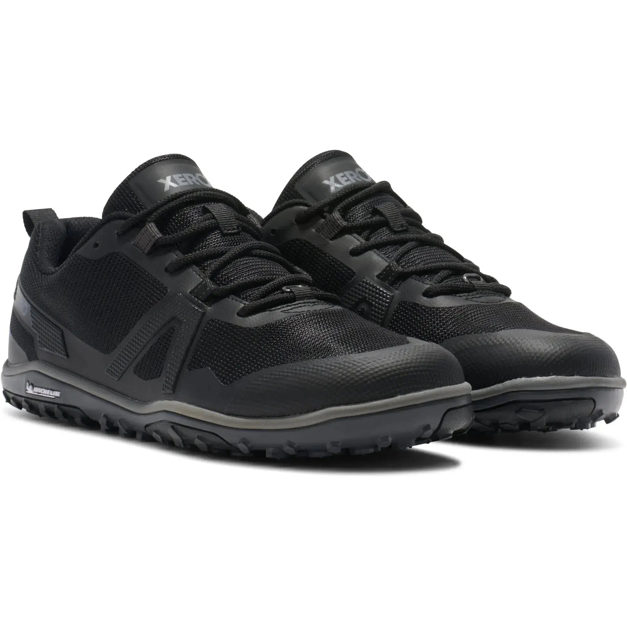 Xero Shoes - Scrambler Low EV - Men Black / Steel Gray - Zapatillas barefoot de Trail para alto rendimiento negras para hombre