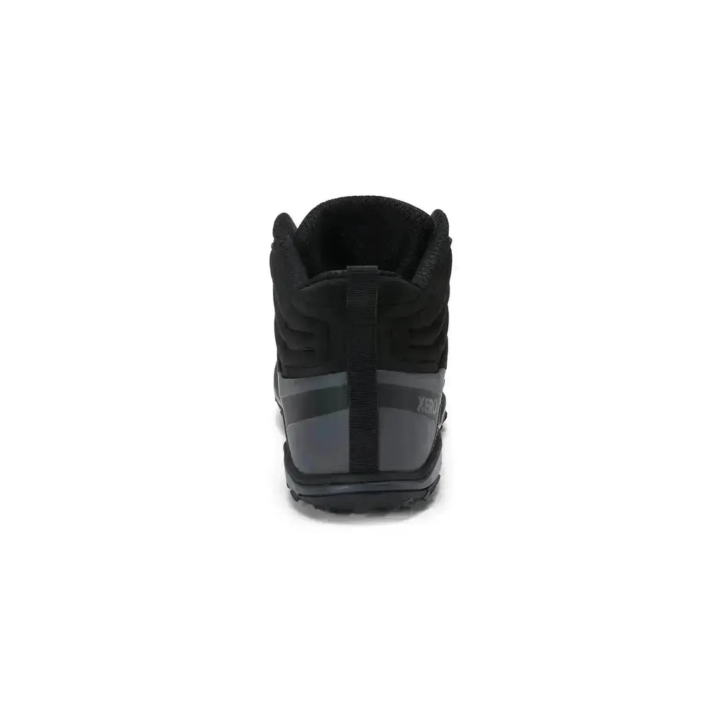 Xero Shoes - Scrambler Mid II WP - Men black-asphalt - Bota de Trekking Barefoot Impermeable y Ultraligera negras para hombre
