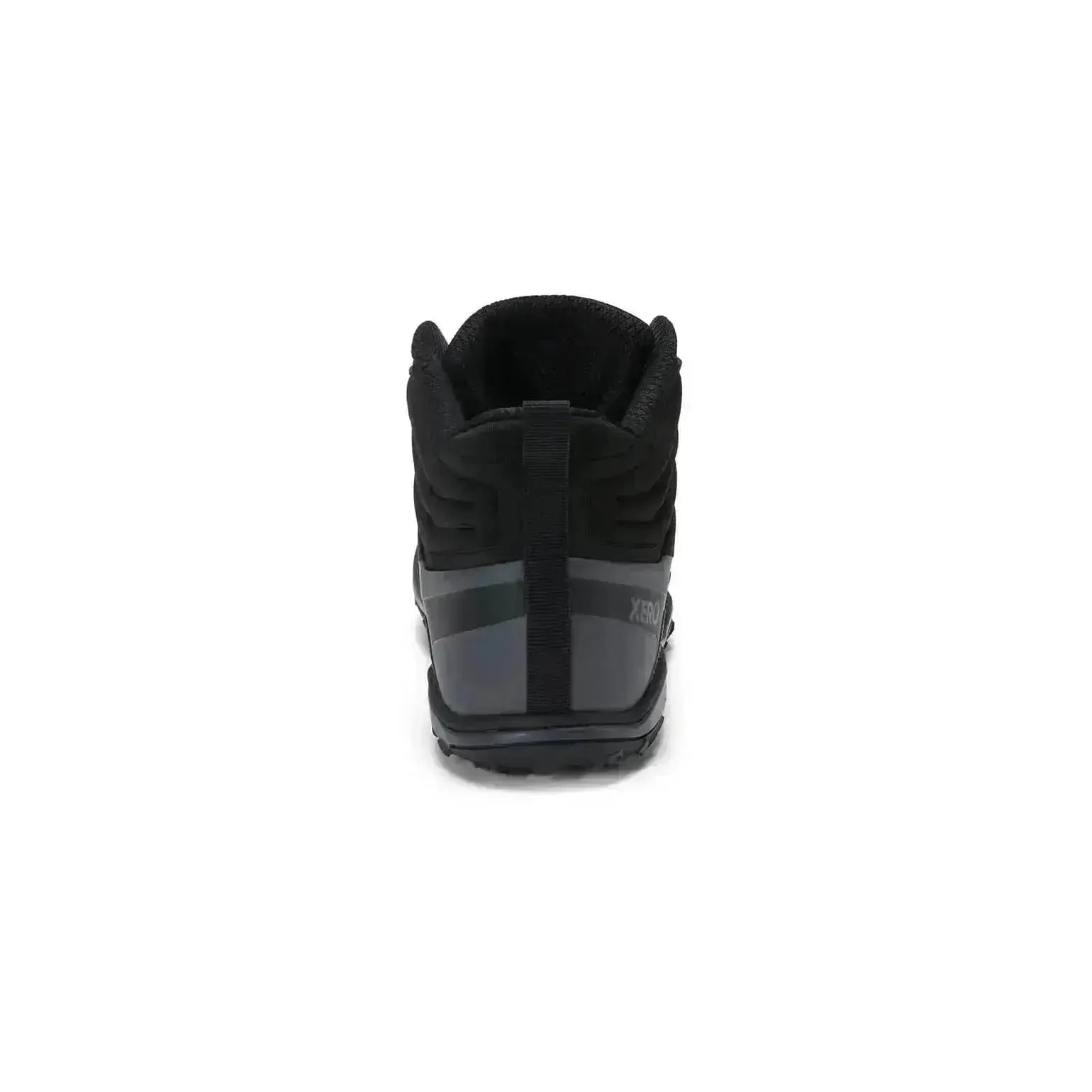 Xero Shoes - Scrambler Mid II WP - Men black-asphalt - Bota de Trekking Barefoot Impermeable y Ultraligera negras para hombre