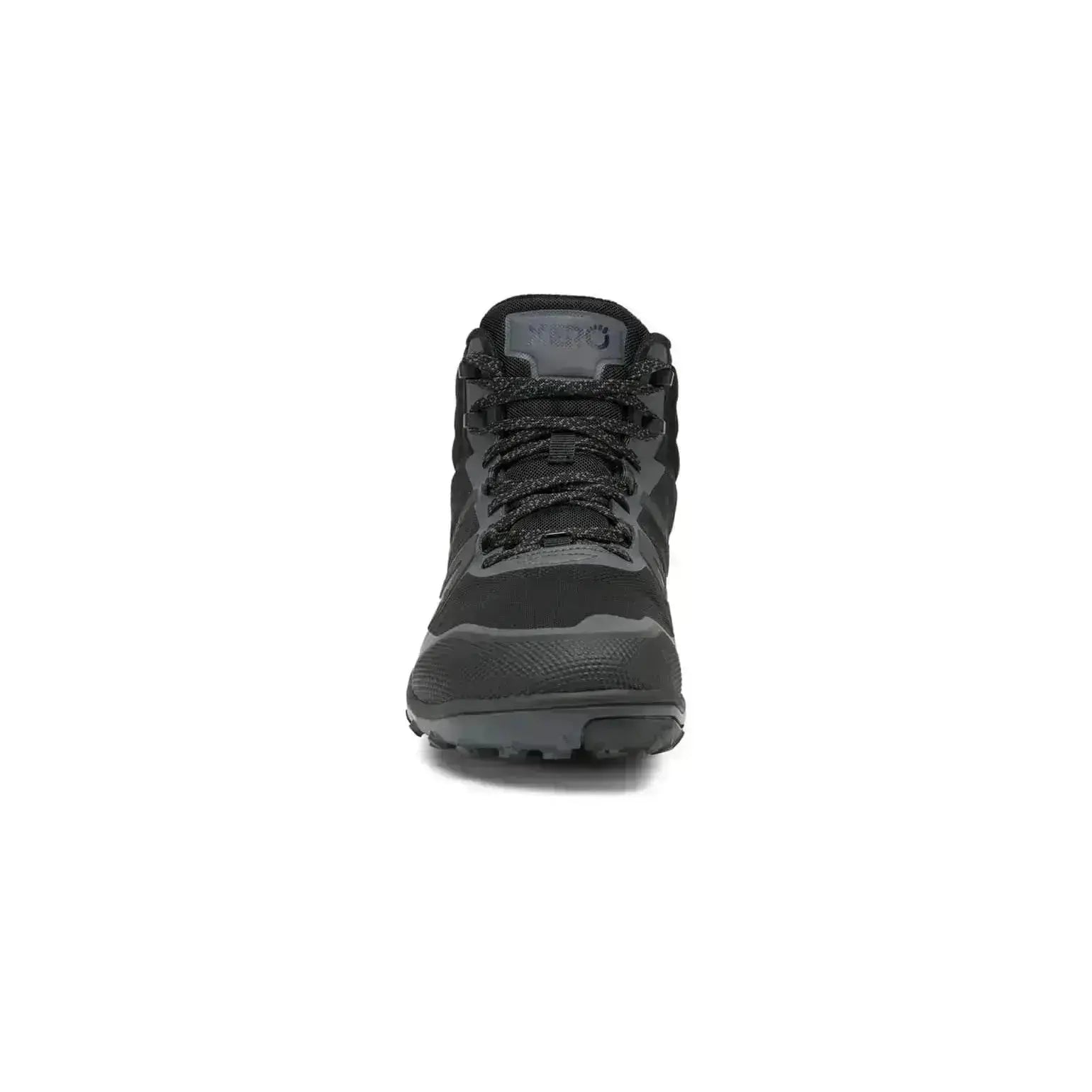 Xero Shoes - Scrambler Mid II WP - Men black-asphalt - Bota de Trekking Barefoot Impermeable y Ultraligera negras para hombre