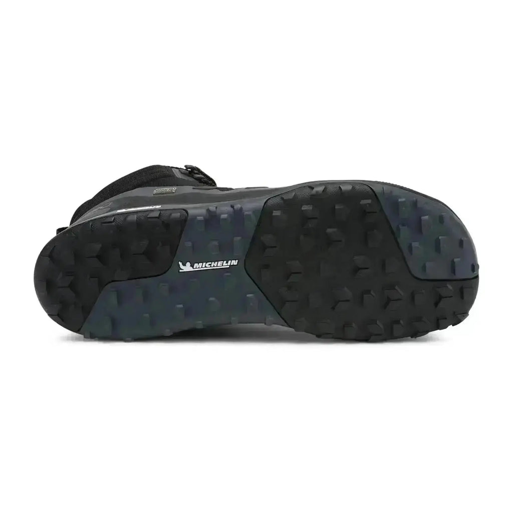 Xero Shoes - Scrambler Mid II WP - Men black-asphalt - Bota de Trekking Barefoot Impermeable y Ultraligera negras para hombre