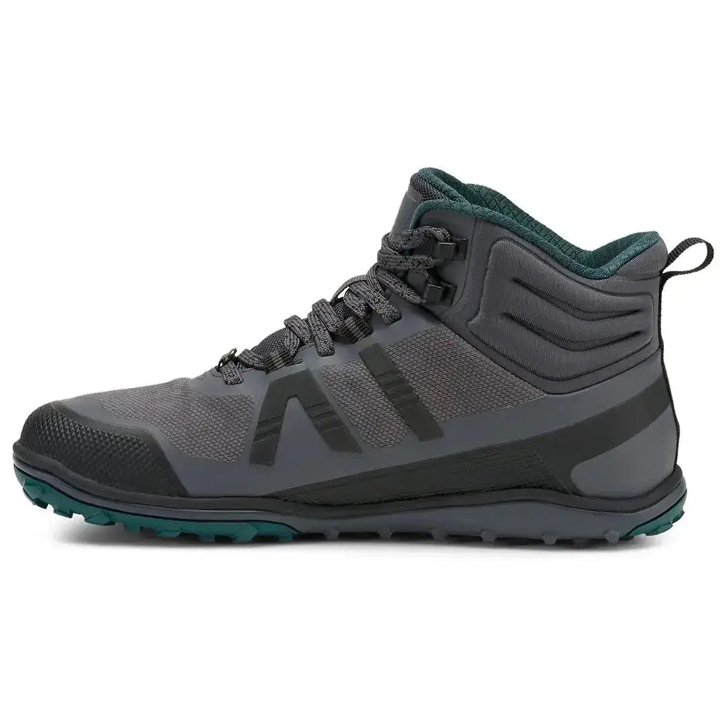 Xero Shoes - Scrambler Mid II WP - Femme asphalte-mer-mousse - Bottine de Trekking Barefoot Imperméable et Ultralégère
