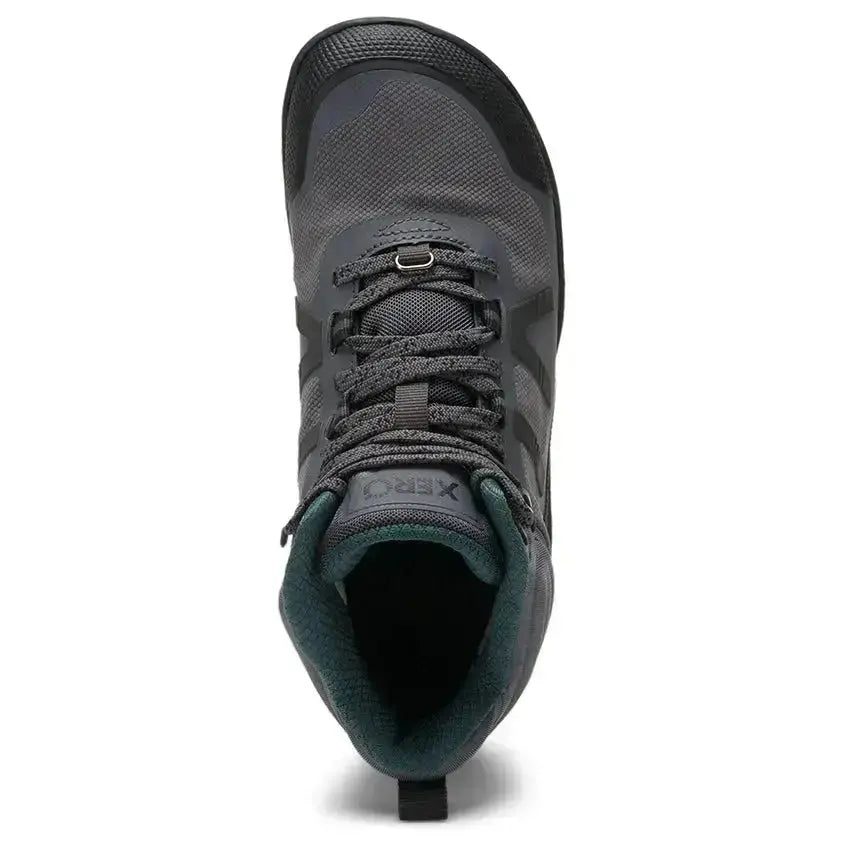 Xero Shoes - Scrambler Mid II WP - Femme asphalte-mer-mousse - Bottine de Trekking Barefoot Imperméable et Ultralégère