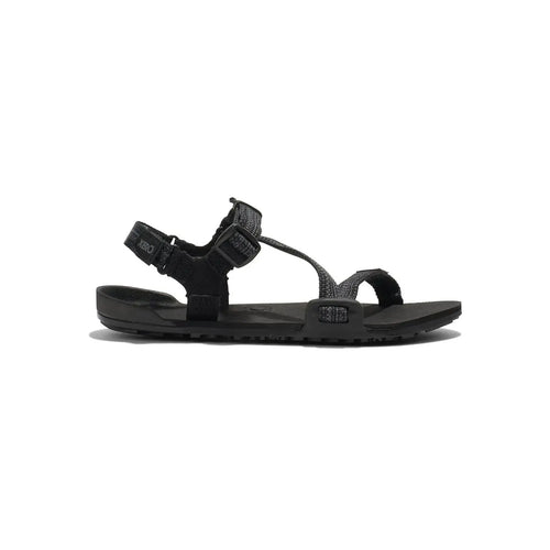 Xero Shoes - Z-Trail - Big Kids black-multi-black - Sandalias Barefoot para Trail, Hiking y Recuperación negras para niños