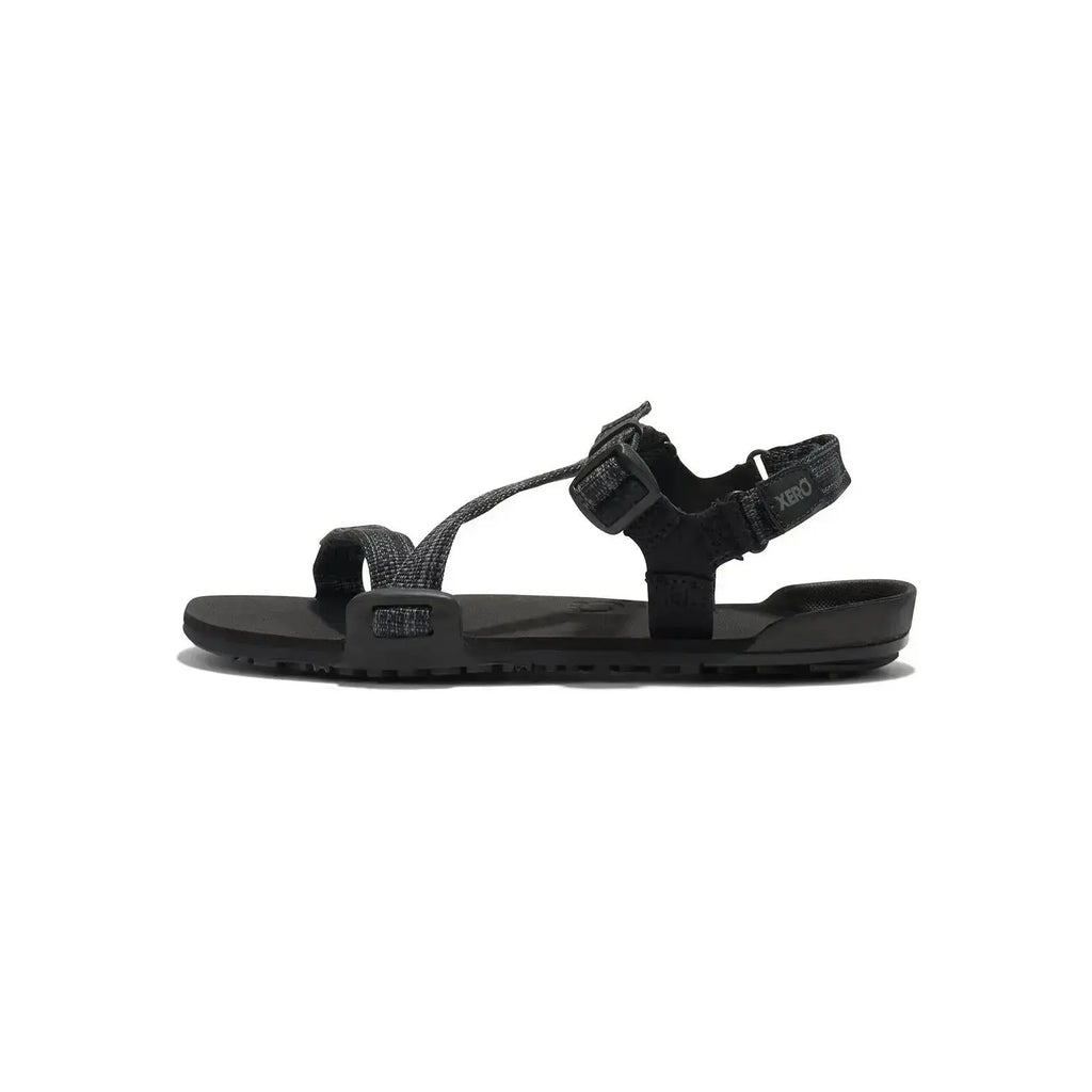 Xero Shoes - Z-Trail - Big Kids black-multi-black - Sandalias Barefoot para Trail, Hiking y Recuperación negras para niños