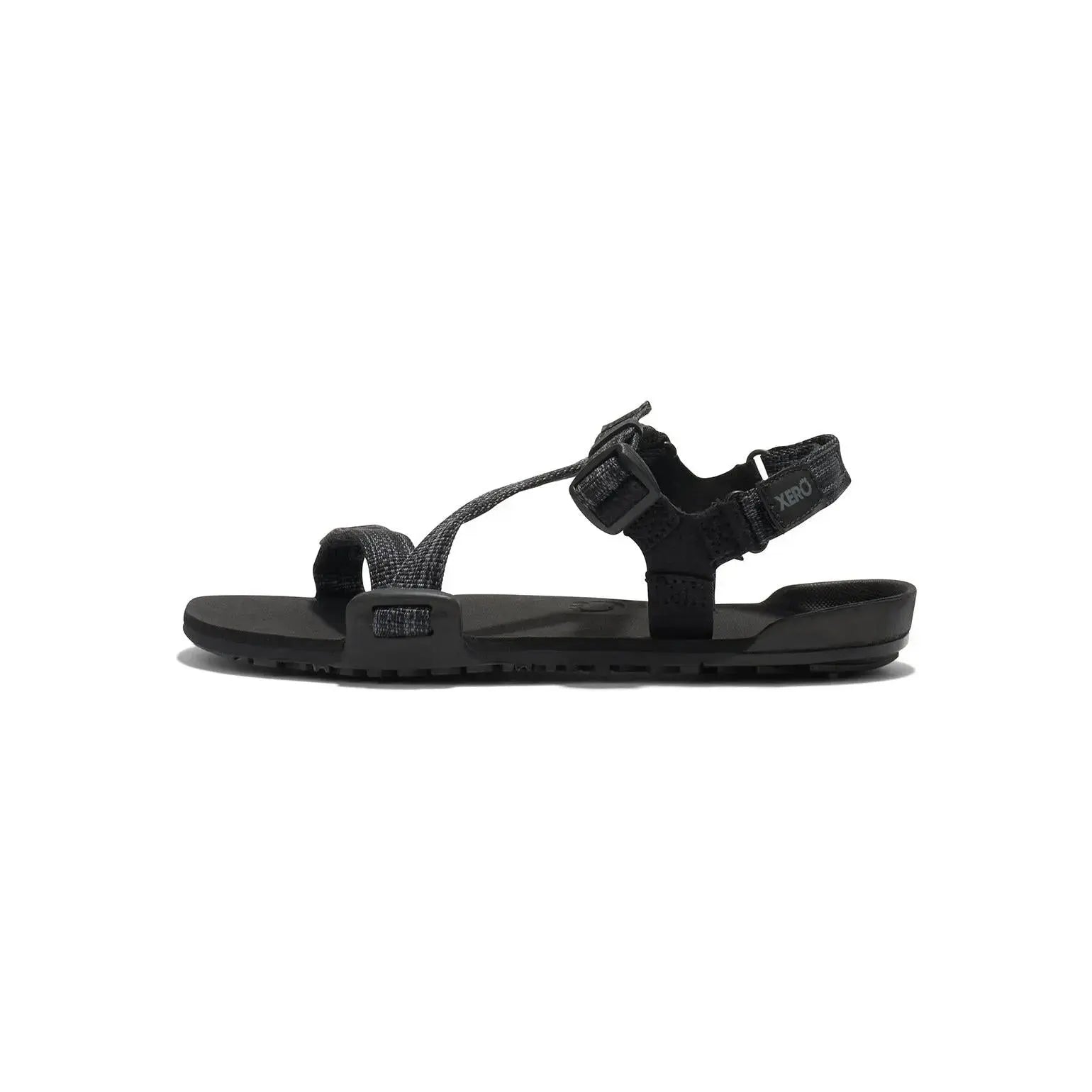 Xero Shoes - Z-Trail - Big Kids black-multi-black - Sandalias Barefoot para Trail, Hiking y Recuperación negras para niños