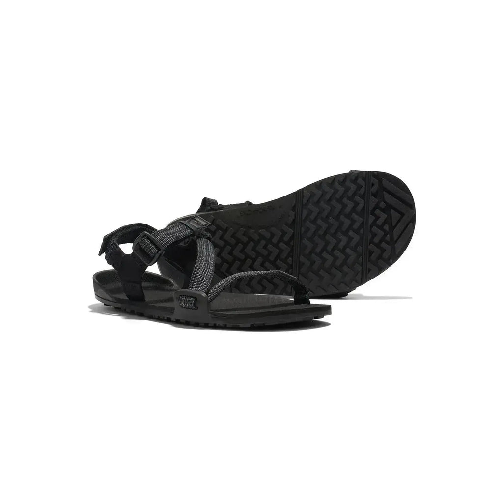 Xero Shoes - Z-Trail - Big Kids black-multi-black - Sandalias Barefoot para Trail, Hiking y Recuperación negras para niños