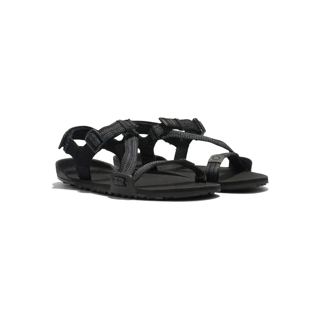 Xero Shoes - Z-Trail - Big Kids black-multi-black - Sandalias Barefoot para Trail, Hiking y Recuperación negras para niños