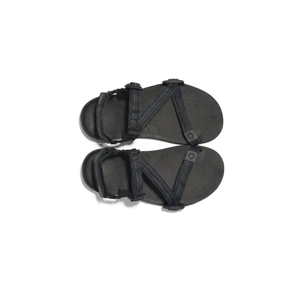Xero Shoes - Z-Trail - Big Kids black-multi-black - Sandalias Barefoot para Trail, Hiking y Recuperación negras para niños