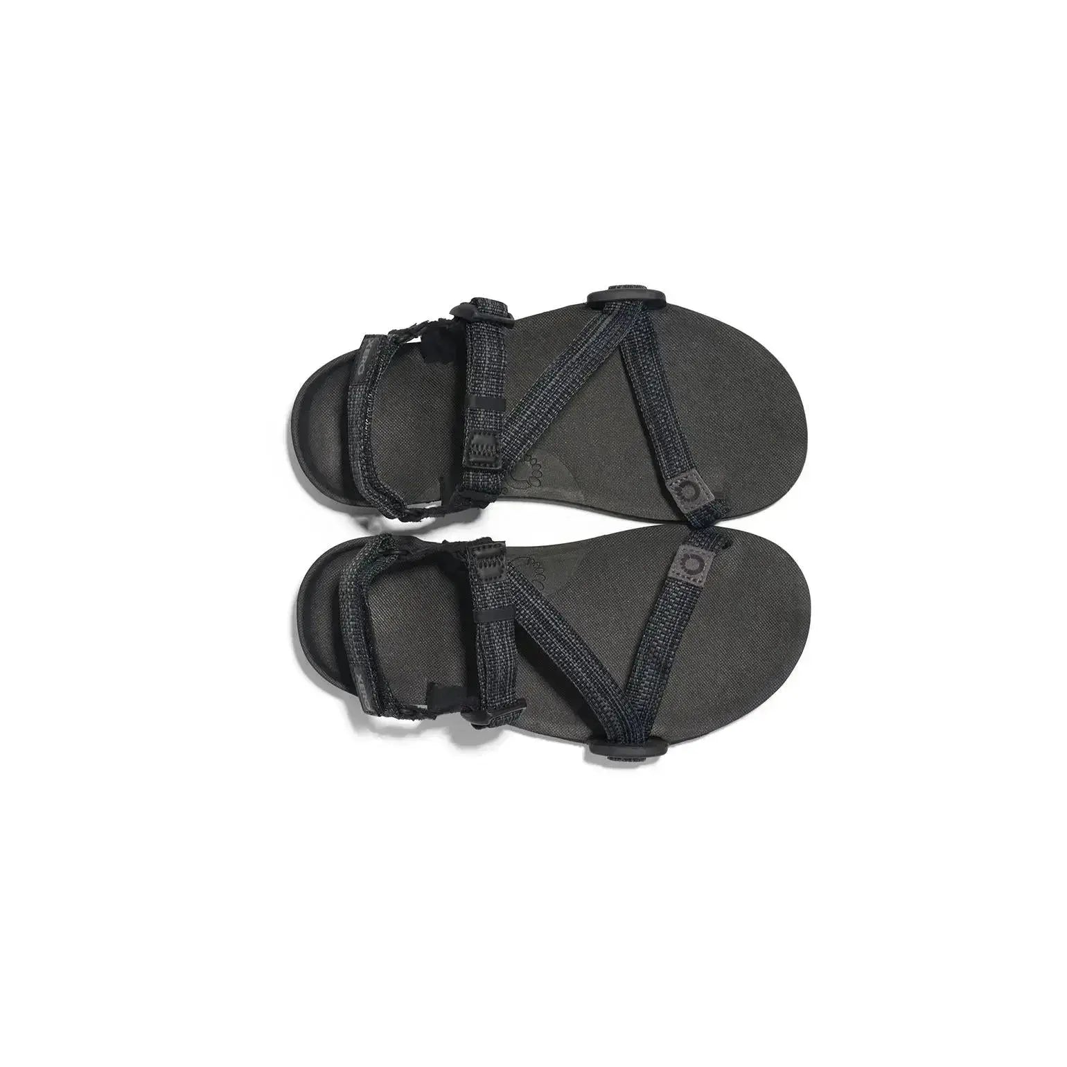 Xero Shoes - Z-Trail - Big Kids black-multi-black - Sandalias Barefoot para Trail, Hiking y Recuperación negras para niños