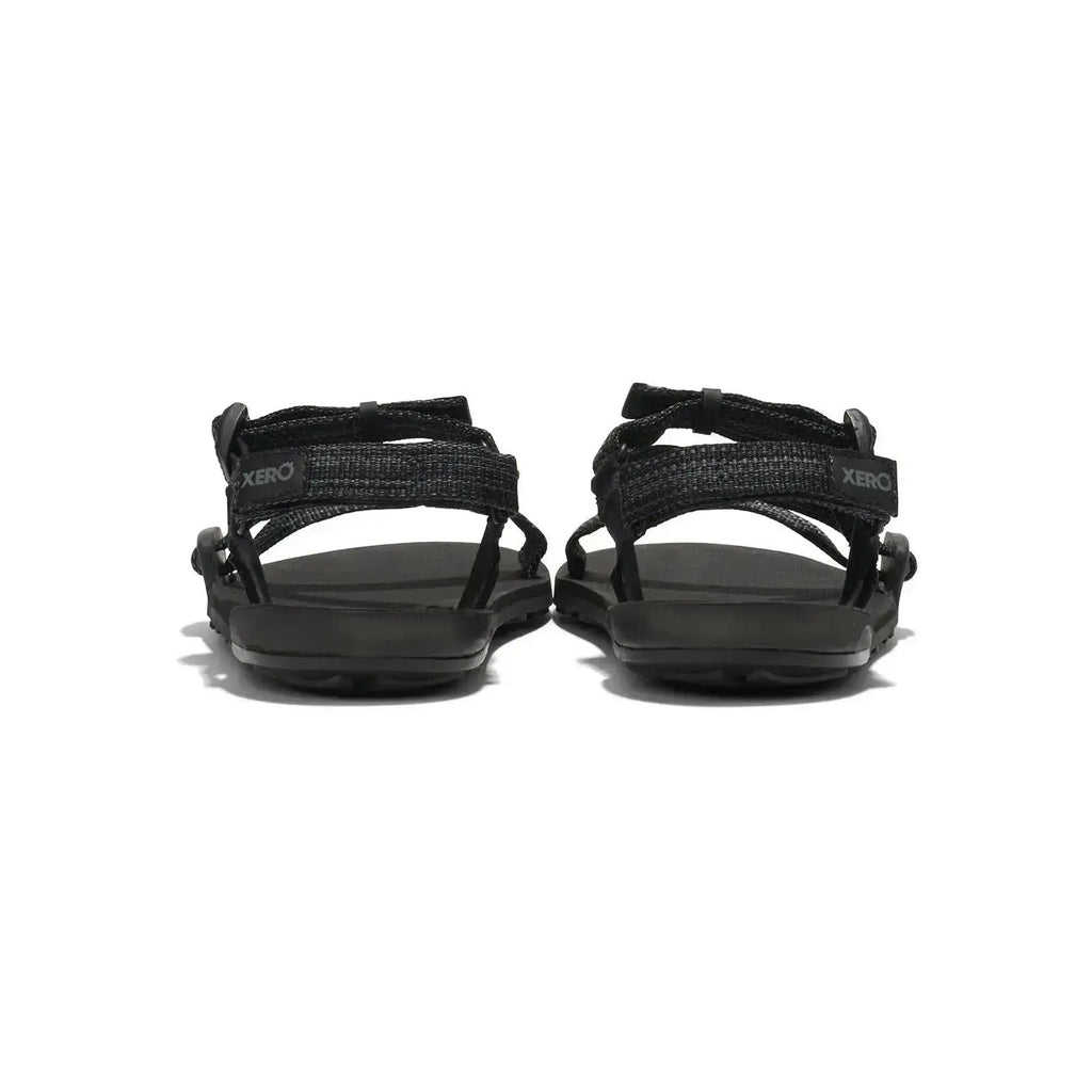 Xero Shoes - Z-Trail - Big Kids black-multi-black - Sandalias Barefoot para Trail, Hiking y Recuperación negras para niños