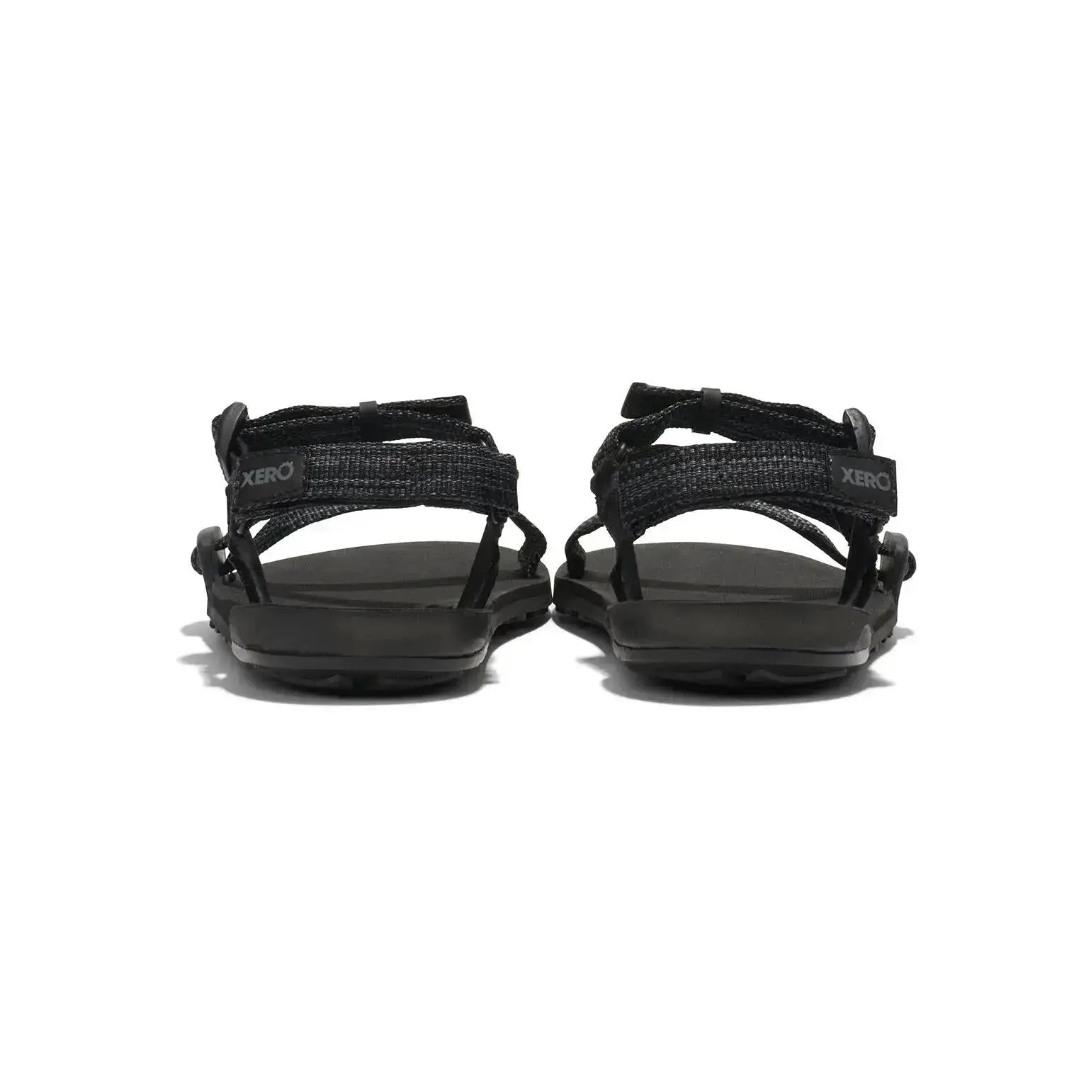 Xero Shoes - Z-Trail - Big Kids black-multi-black - Sandalias Barefoot para Trail, Hiking y Recuperación negras para niños