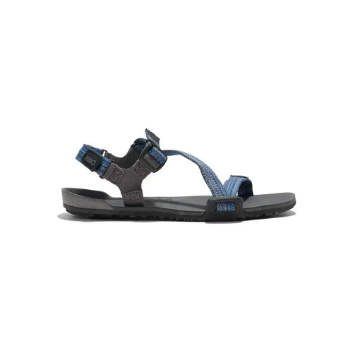 Xero Shoes - Z-Trail - Big Kids charcoal-multi-blue - Sandalias Barefoot para Trail, Hiking y Recuperación azules para niños