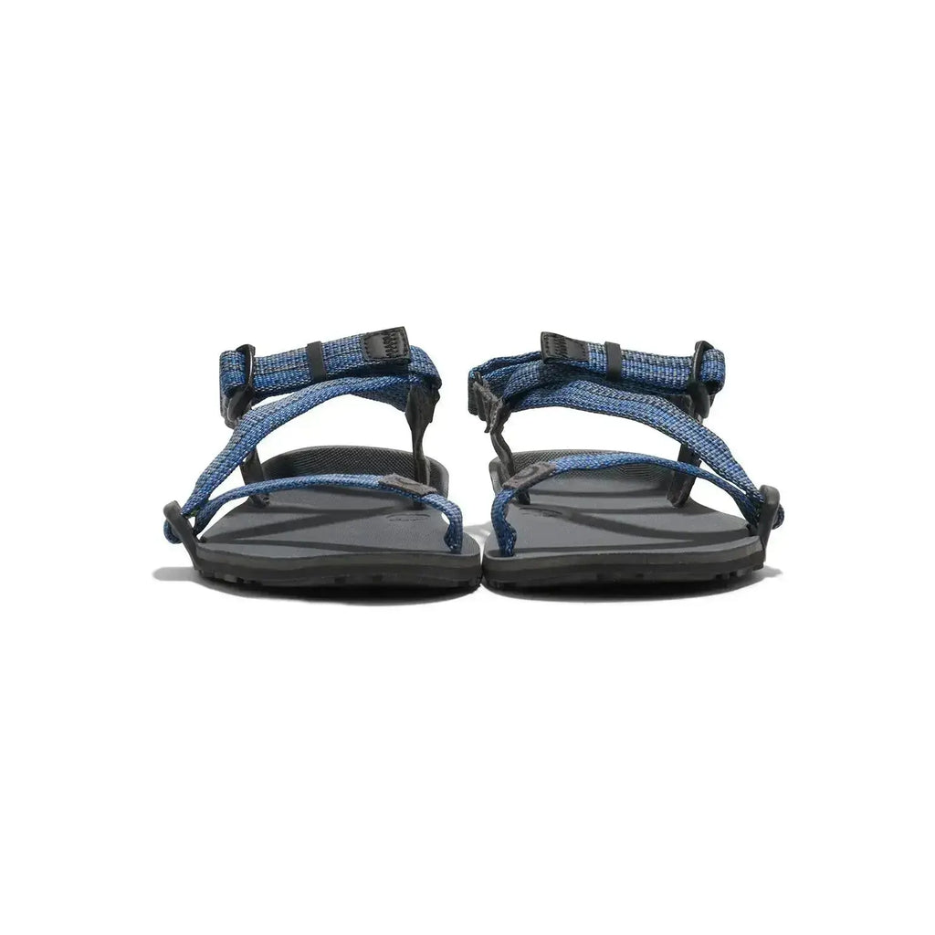 Xero Shoes - Z-Trail - Big Kids charcoal-multi-blue - Sandalias Barefoot para Trail, Hiking y Recuperación azules para niños