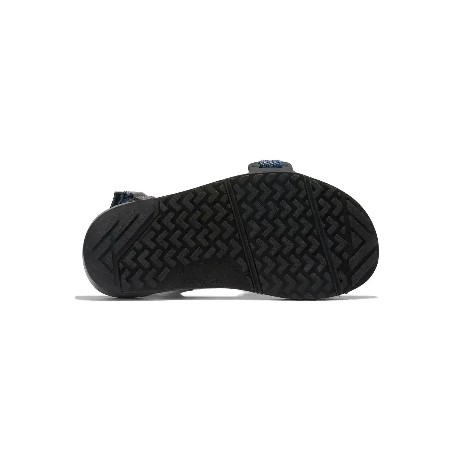 Xero Shoes - Z-Trail - Big Kids charcoal-multi-blue - Sandalias Barefoot para Trail, Hiking y Recuperación azules para niños