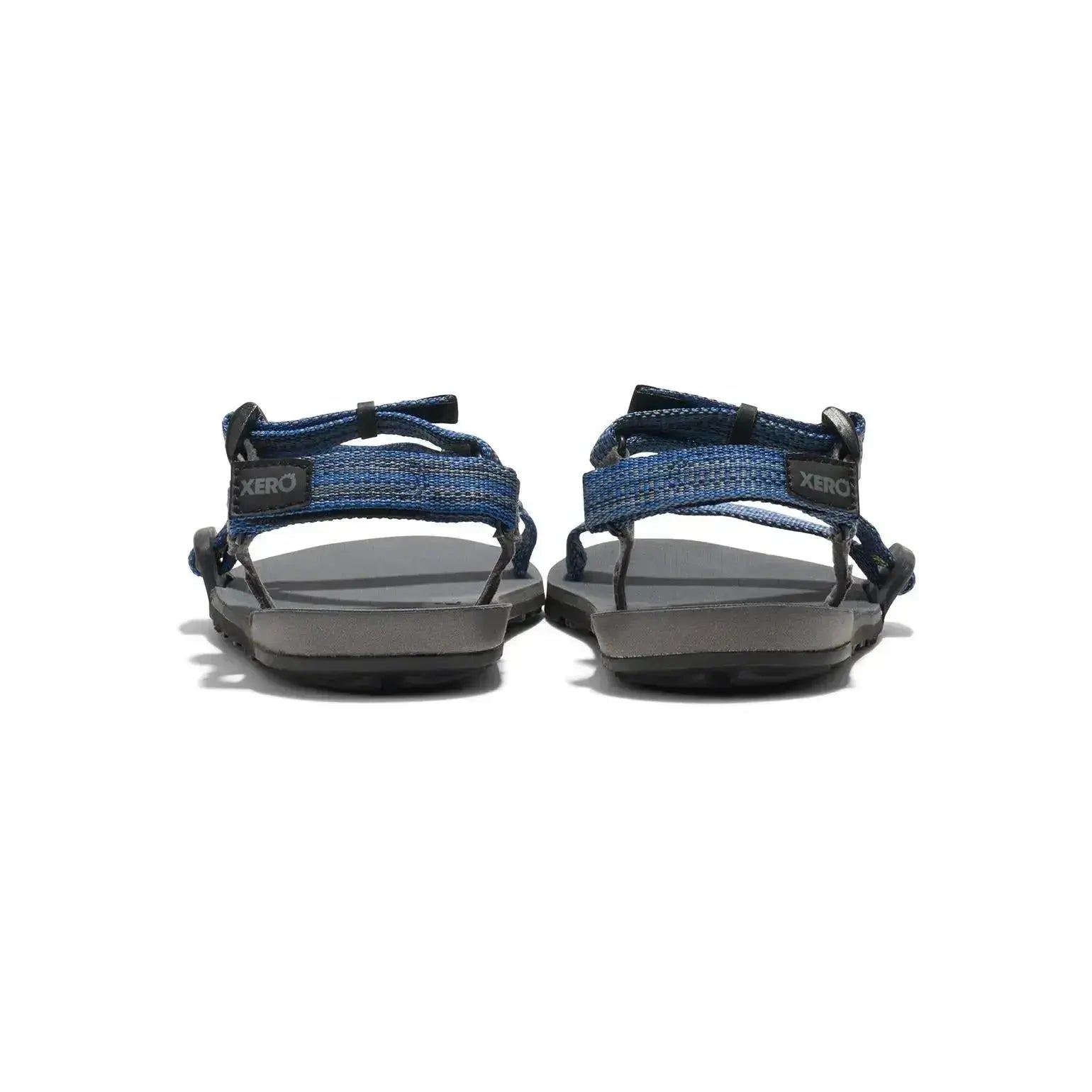 Xero Shoes - Z-Trail - Big Kids charcoal-multi-blue - Sandalias Barefoot para Trail, Hiking y Recuperación azules para niños