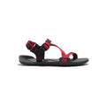 Xero Shoes - Z-Trail - Enfants (grand) anthracite-rouge-poivre - Sandales Barefoot pour Trail, Randonnée et Récupération
