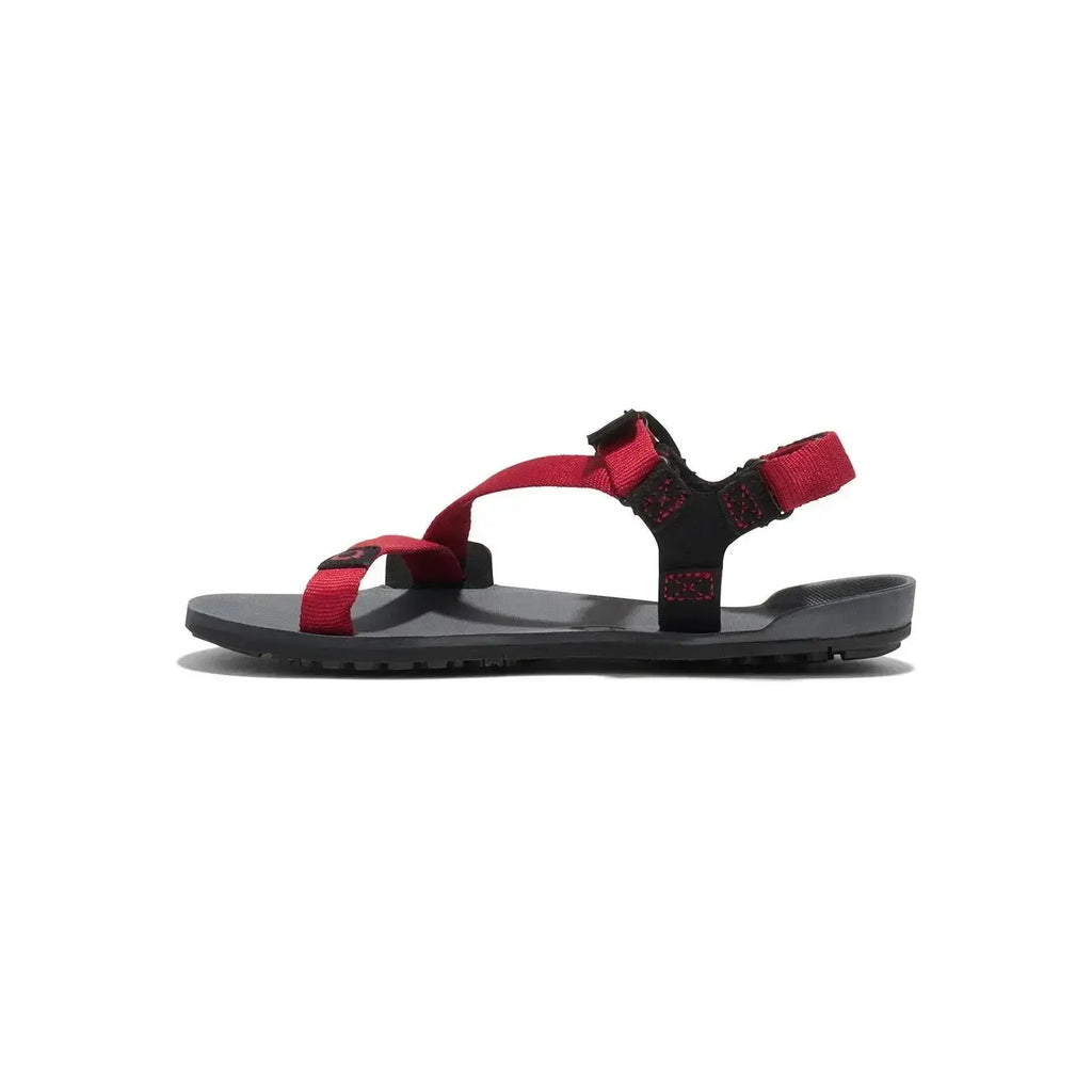 Xero Shoes - Z-Trail - Enfants (grand) anthracite-rouge-poivre - Sandales Barefoot pour Trail, Randonnée et Récupération