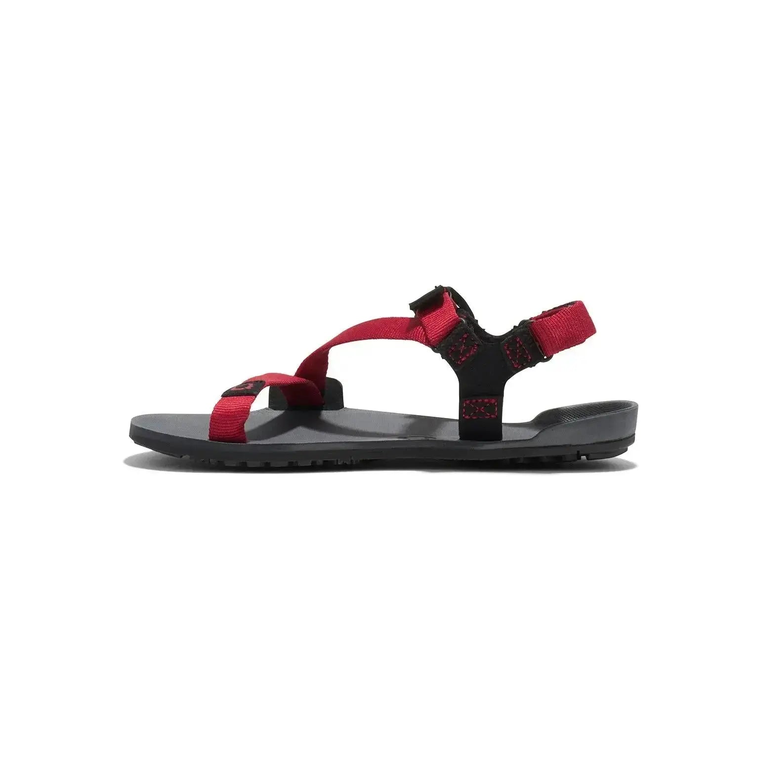 Xero Shoes - Z-Trail - Enfants (grand) anthracite-rouge-poivre - Sandales Barefoot pour Trail, Randonnée et Récupération