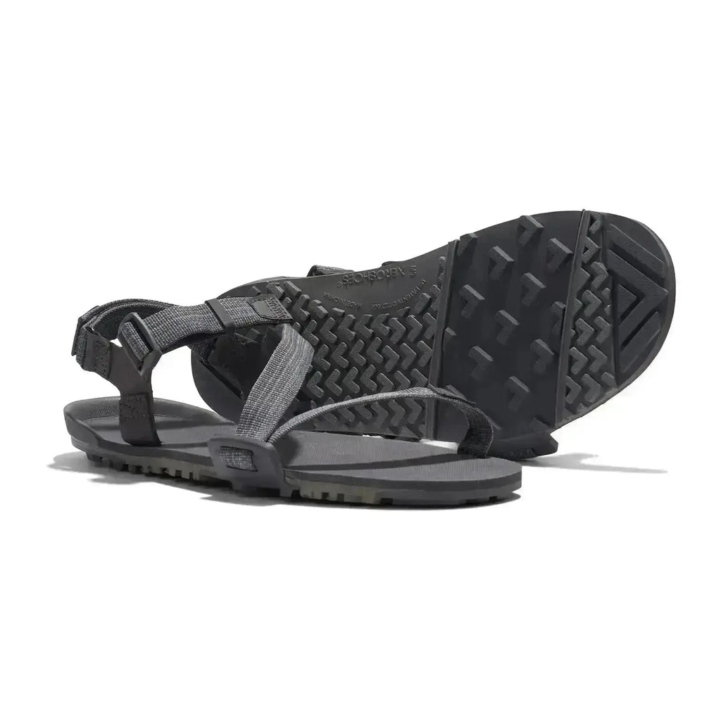 Xero Shoes - Z-Trail EV - Men Steel Gray / Asphalt - Sandalias Barefoot para Trail, Hiking y Recuperación grises para hombre