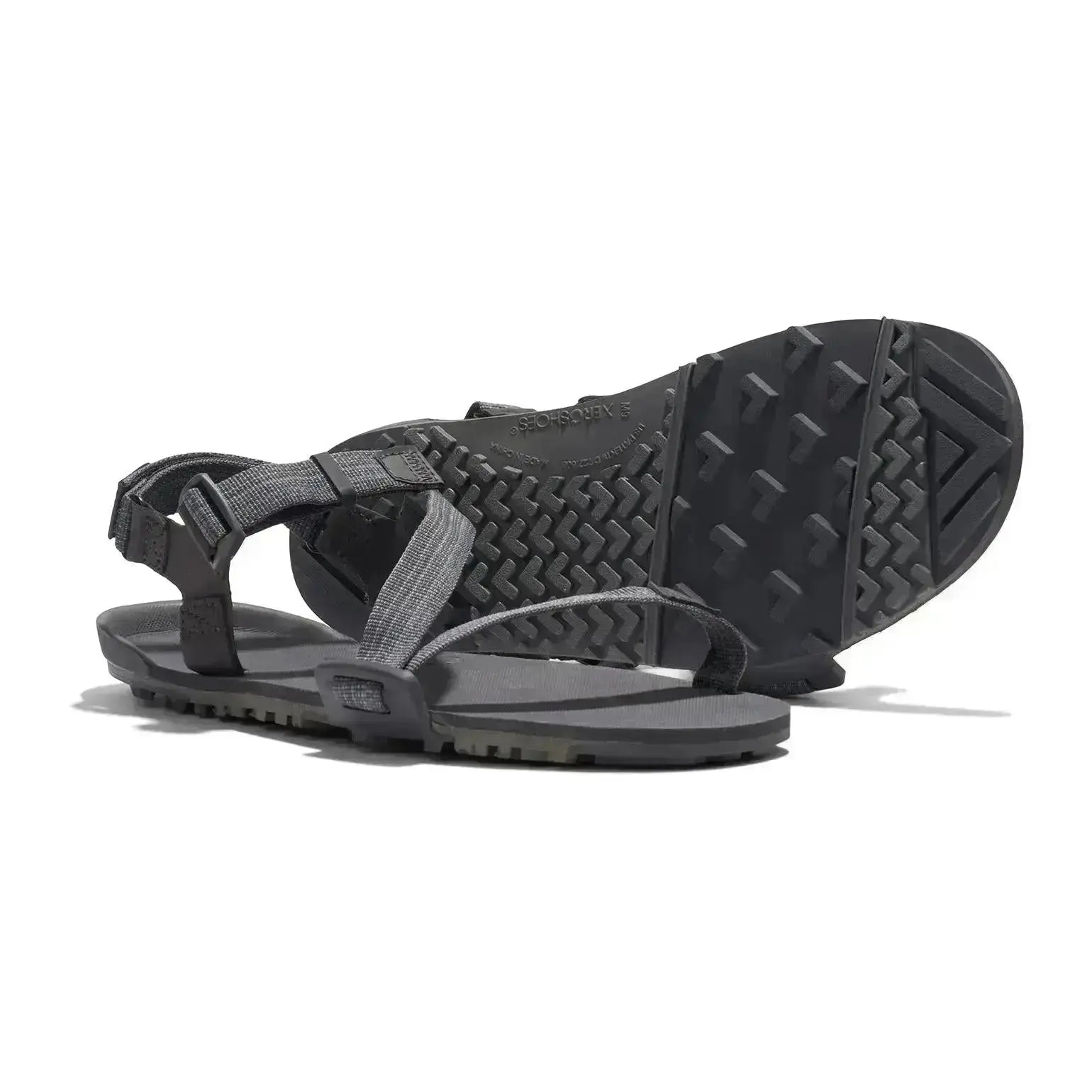 Xero Shoes - Z-Trail EV - Men Steel Gray / Asphalt - Sandalias Barefoot para Trail, Hiking y Recuperación grises para hombre