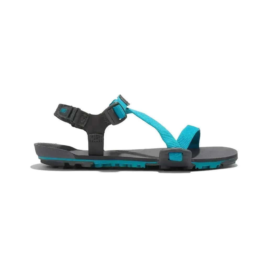 Xero Shoes - Z-Trail EV - Women Lake Blue / Asphalt - Sandalias Barefoot para Trail, Hiking y Recuperación azules para mujer