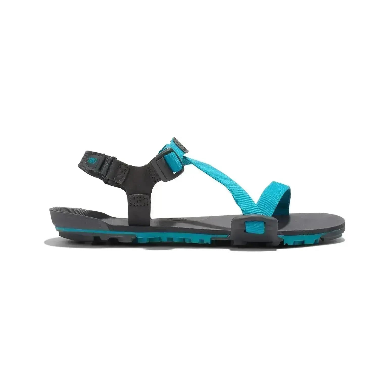 Xero Shoes - Z-Trail EV - Women Lake Blue / Asphalt - Sandalias Barefoot para Trail, Hiking y Recuperación azules para mujer