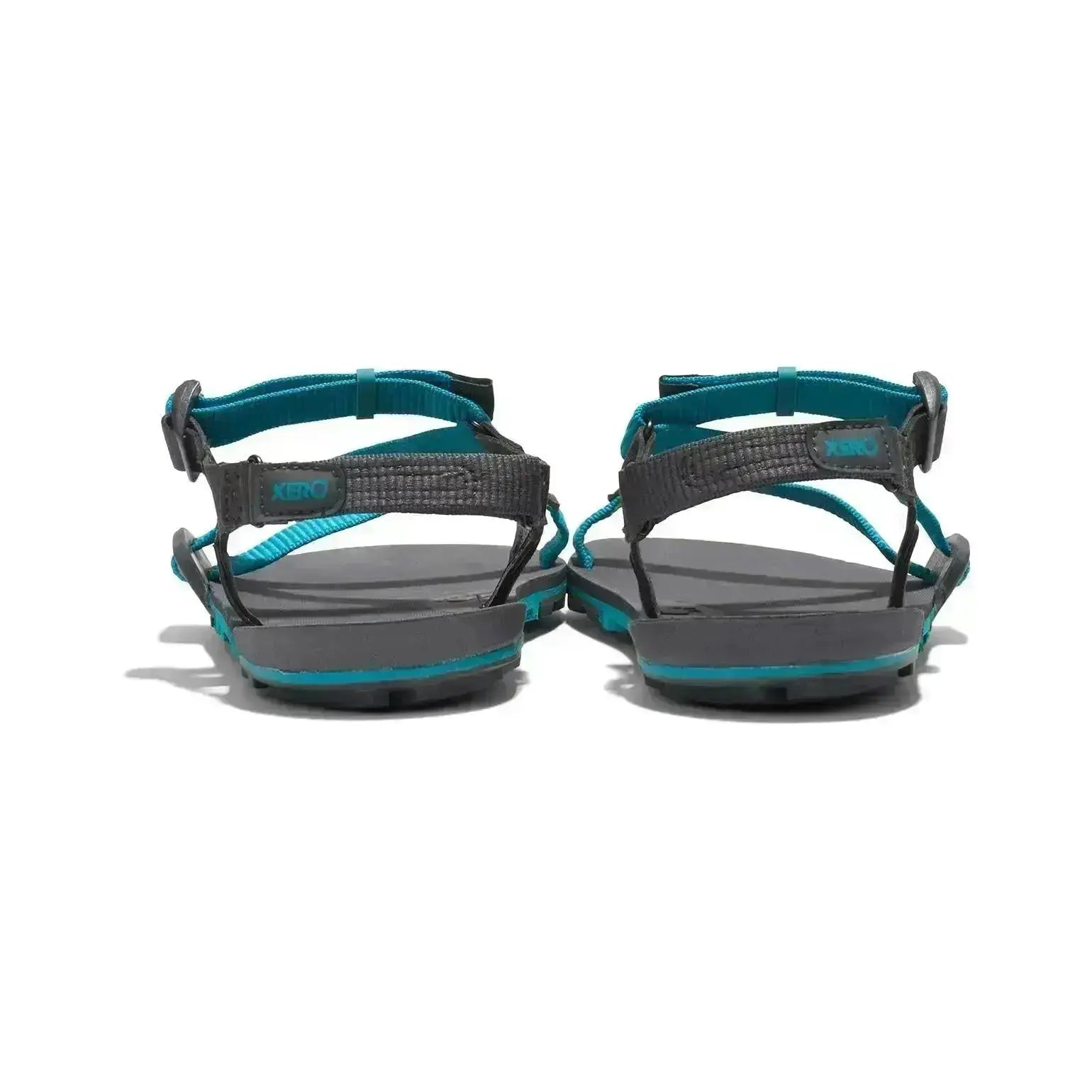 Xero Shoes - Z-Trail EV - Women Lake Blue / Asphalt - Sandalias Barefoot para Trail, Hiking y Recuperación azules para mujer