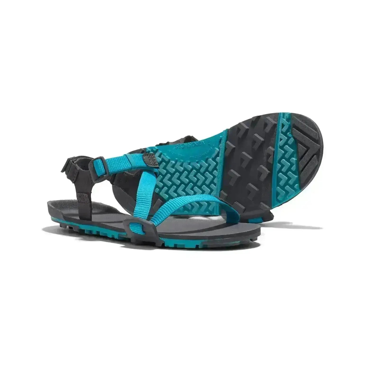 Xero Shoes - Z-Trail EV - Women Lake Blue / Asphalt - Sandalias Barefoot para Trail, Hiking y Recuperación azules para mujer