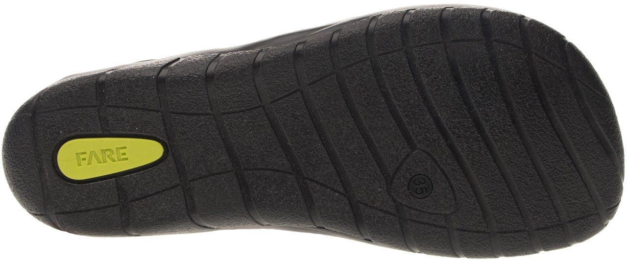 Fare Bare Kids Darianky Black - zapatillas barefoot infantiles casual negras con estampado de mariposas