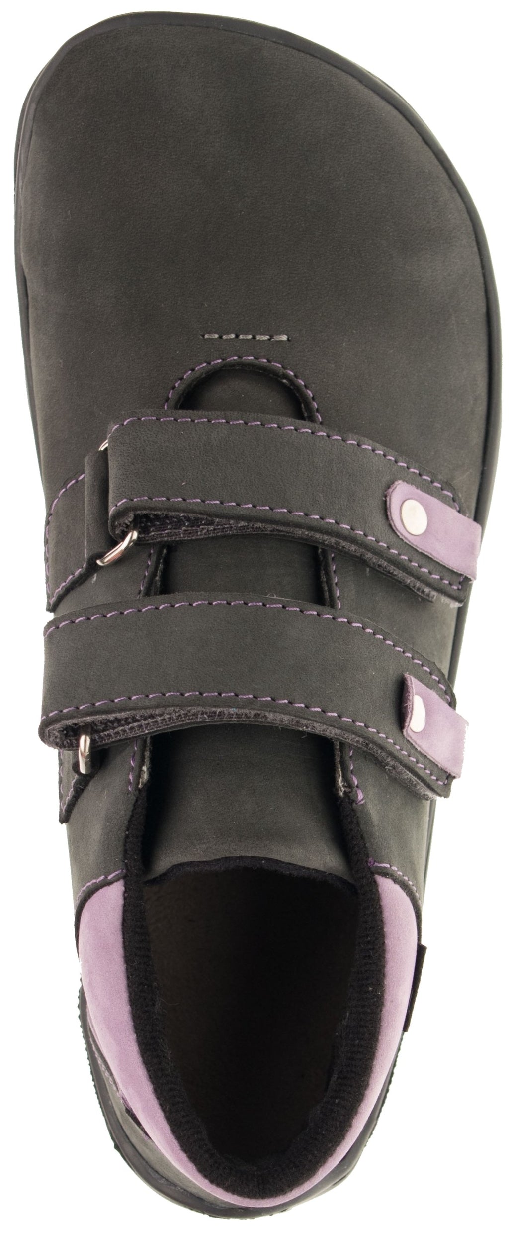 Fare Bare Walky Junior Grey - Zapatillas barefoot impermeables outdoor para niños grandes grises