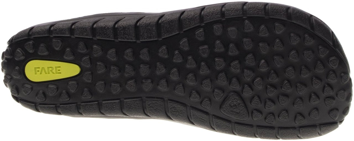 Fare Bare Walky Junior Grey - Zapatillas barefoot impermeables outdoor para niños grandes grises