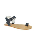 Angles Fashion - Aura Black - Sandalias barefoot negras para mujer