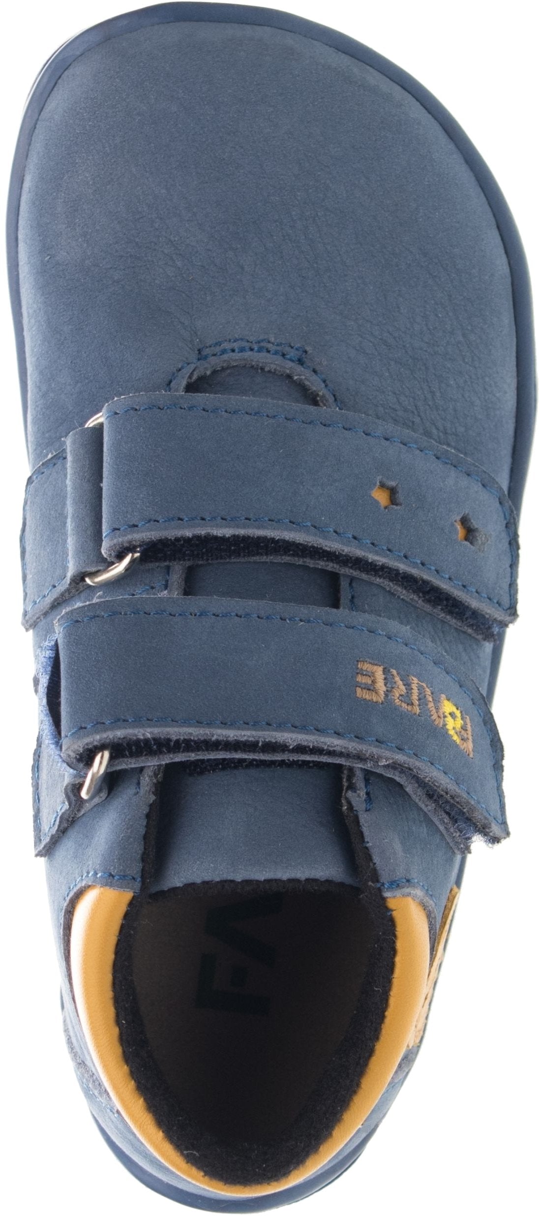 Fare Bare Kids Bergenky Little Blue - Botines barefoot impermeables para niños pequeños azules