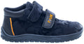 Fare Bare Kids Bergenky Little Blue Nature - Botines barefoot impermeables para niños pequeños azul marino