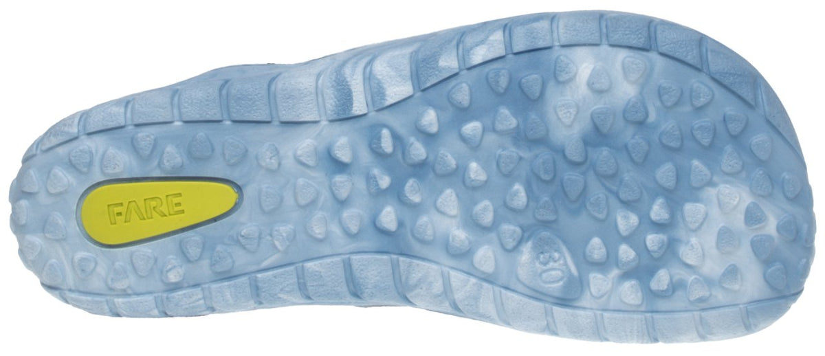 Fare Bare Kids Bergenky Junior Blue - Botines barefoot impermeables infantiles azules