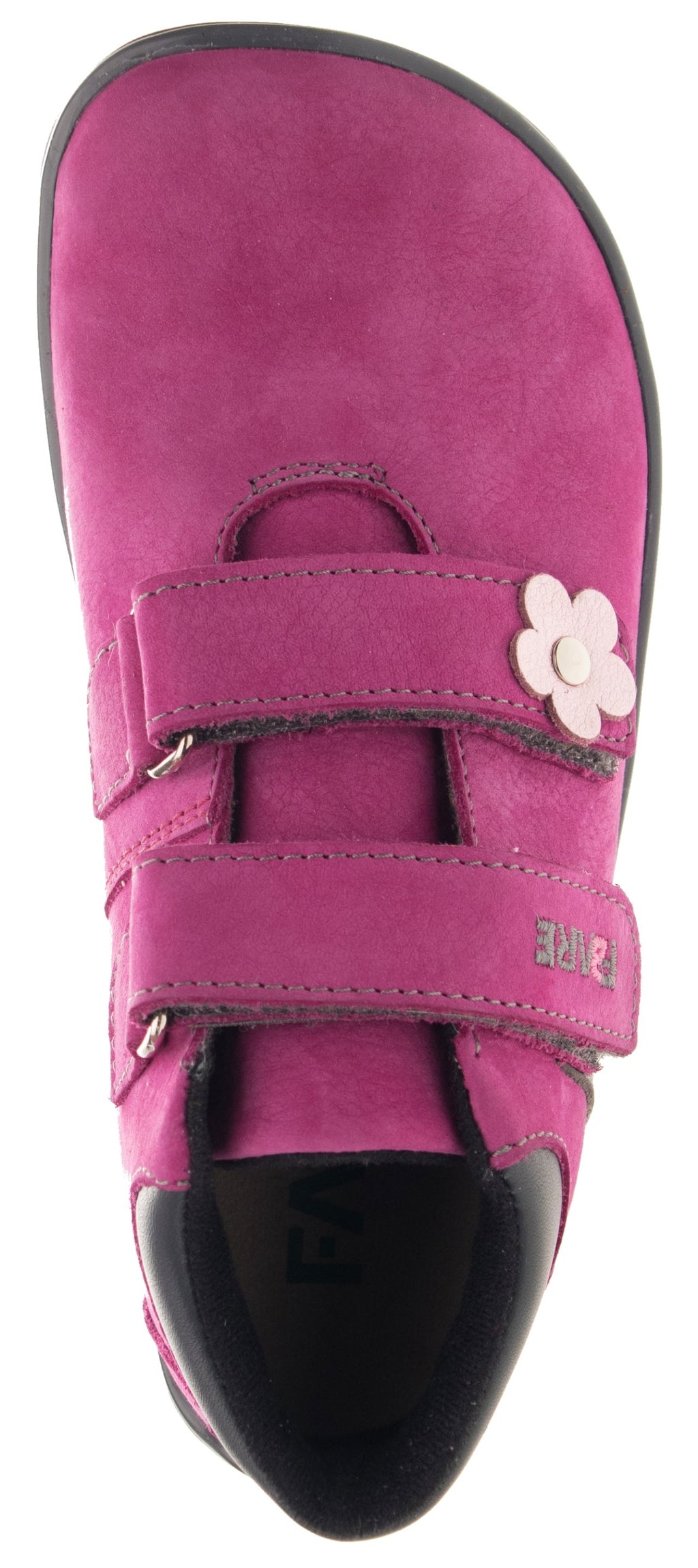 Fare Bare Kids Bergenky Junior Pink - Botines barefoot impermeables infantiles rosas
