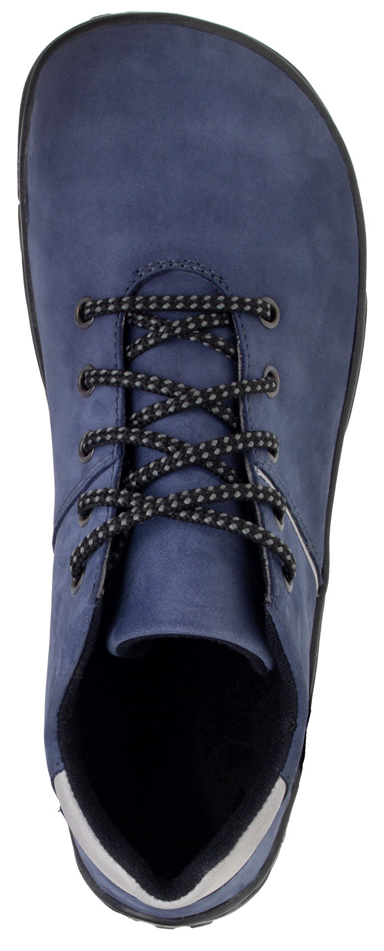 Fare Bare Hikersky Blue - Zapatillas barefoot impermeables para senderismo unisex azules